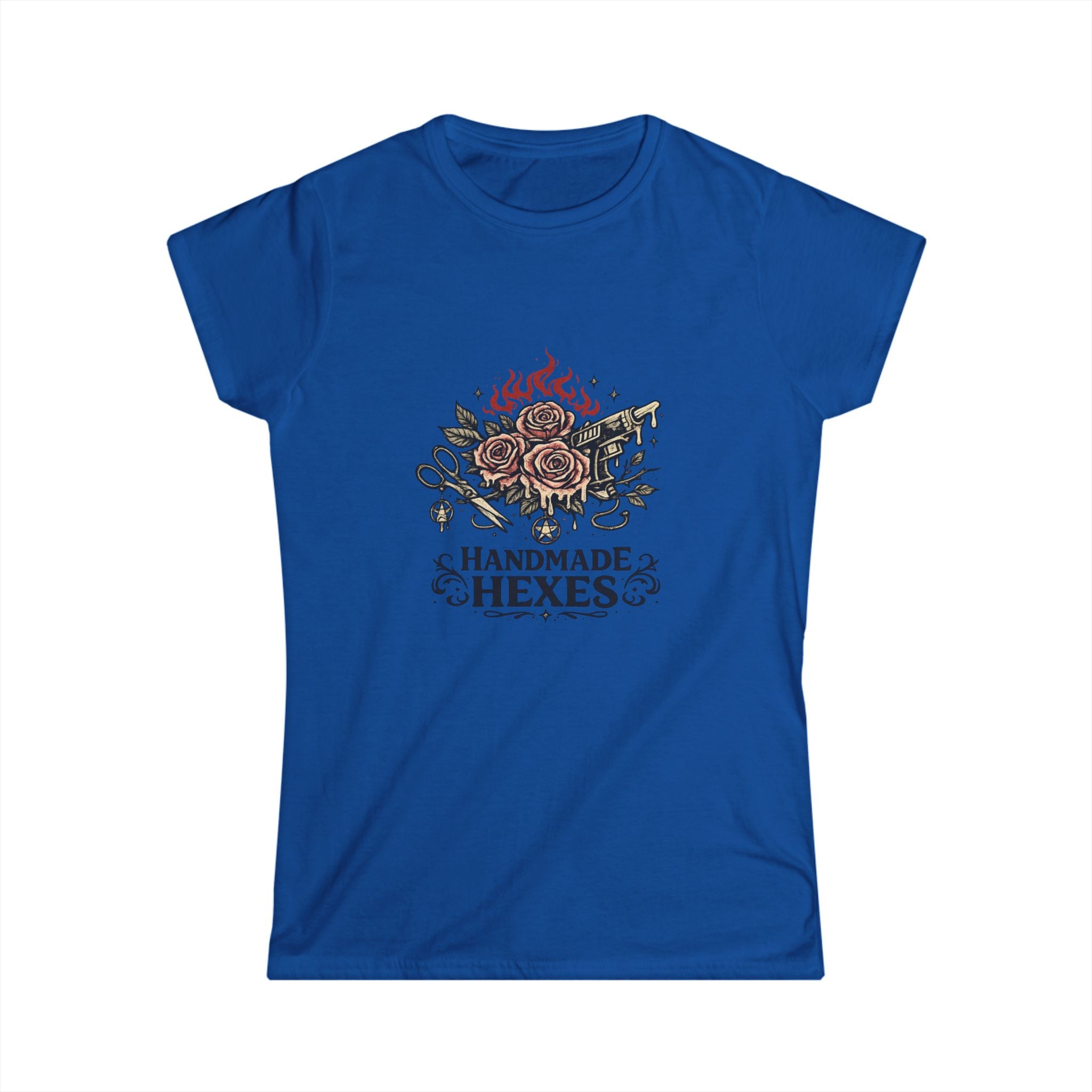 Handmade Hexes Floral Witch Tee
