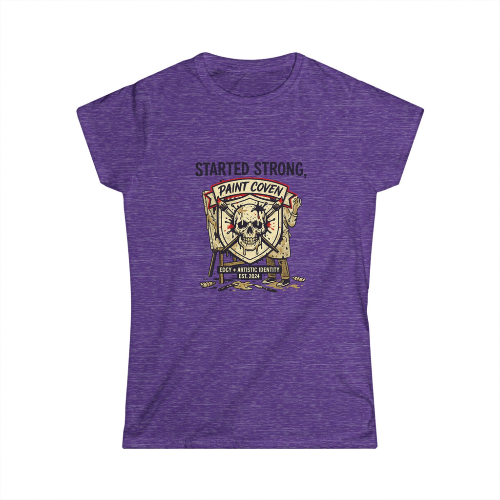 Started Strong Paint Coven Tee