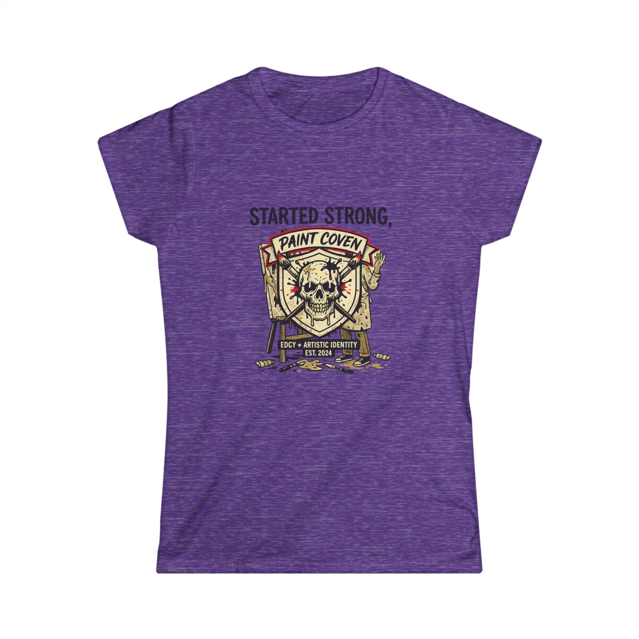 Started Strong Paint Coven Tee