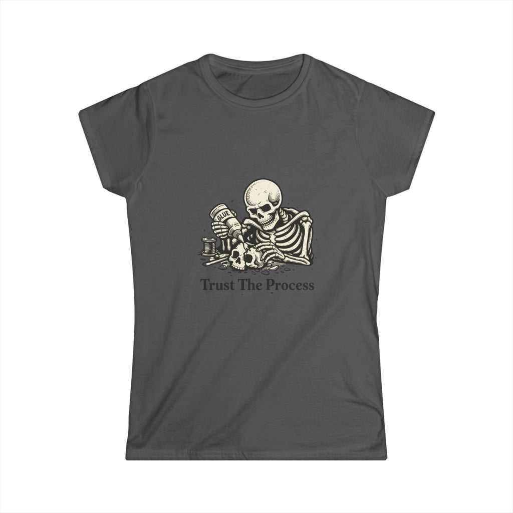 Trust The Process Skeleton Tee