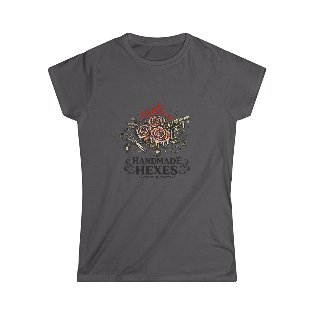 Handmade Hexes Floral Witch Tee