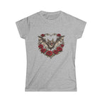 Gothic Bat Heart Tee