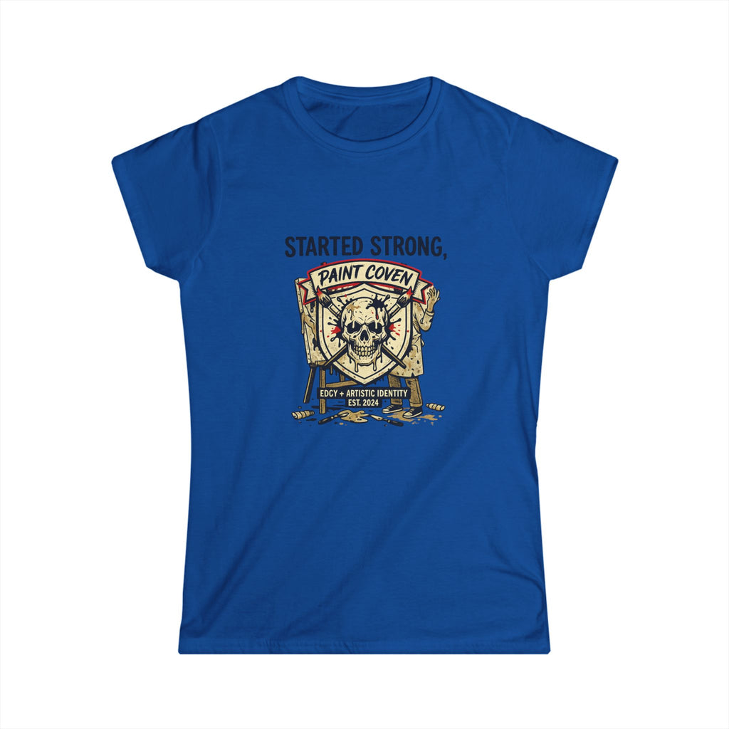 Started Strong Paint Coven Tee