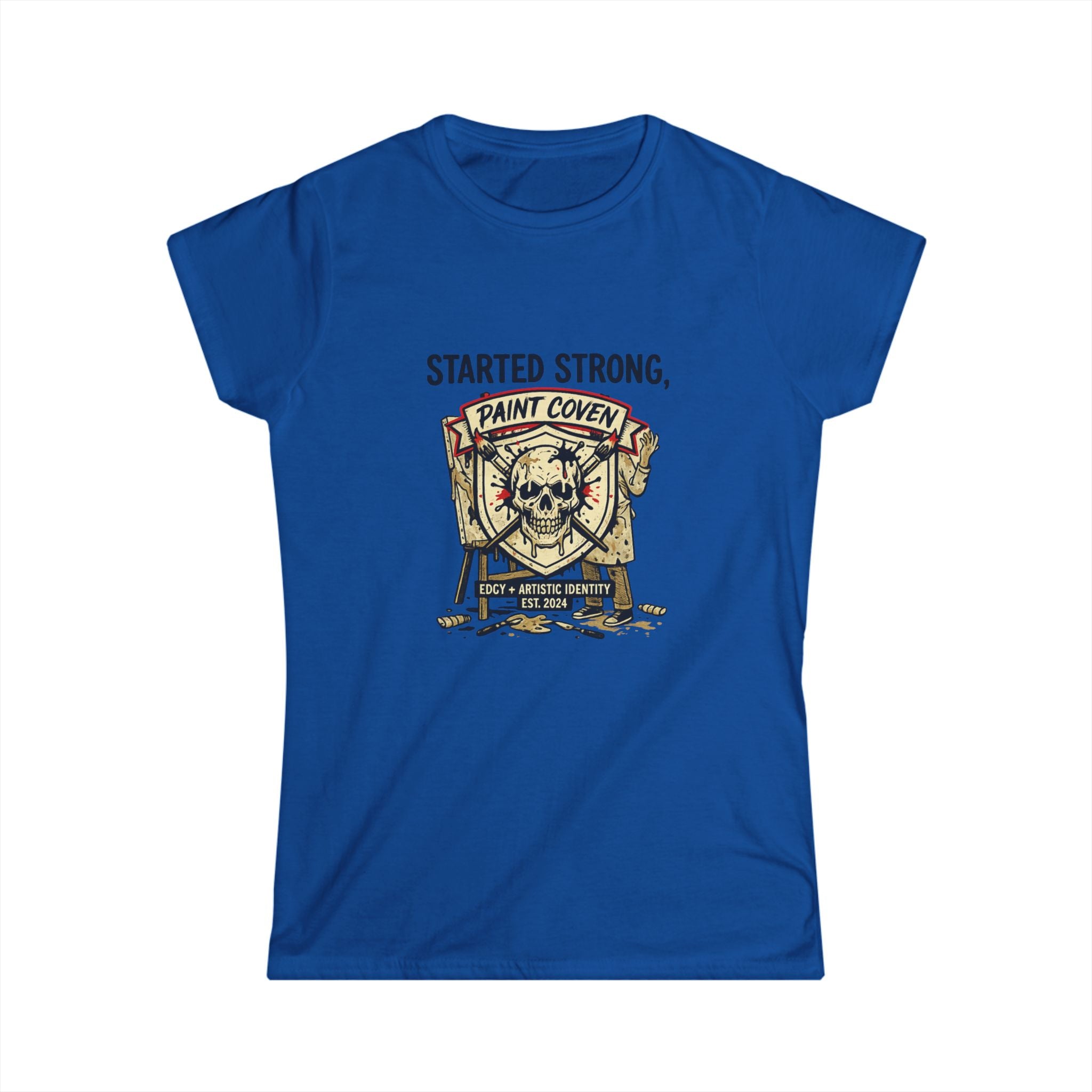 Started Strong Paint Coven Tee