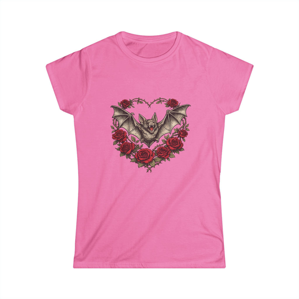 Gothic Bat Heart Tee
