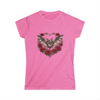 Gothic Bat Heart Tee