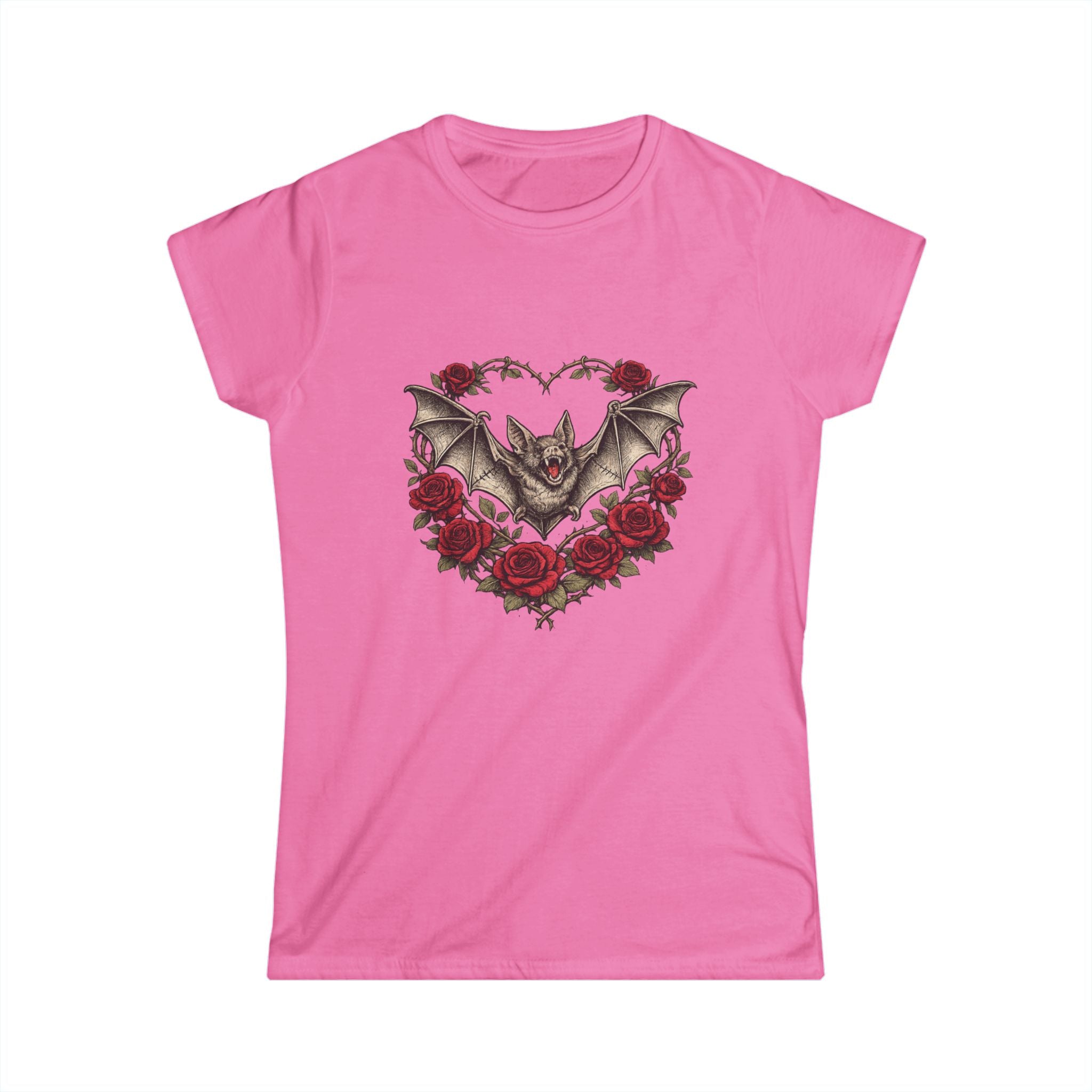 Gothic Bat Heart Tee