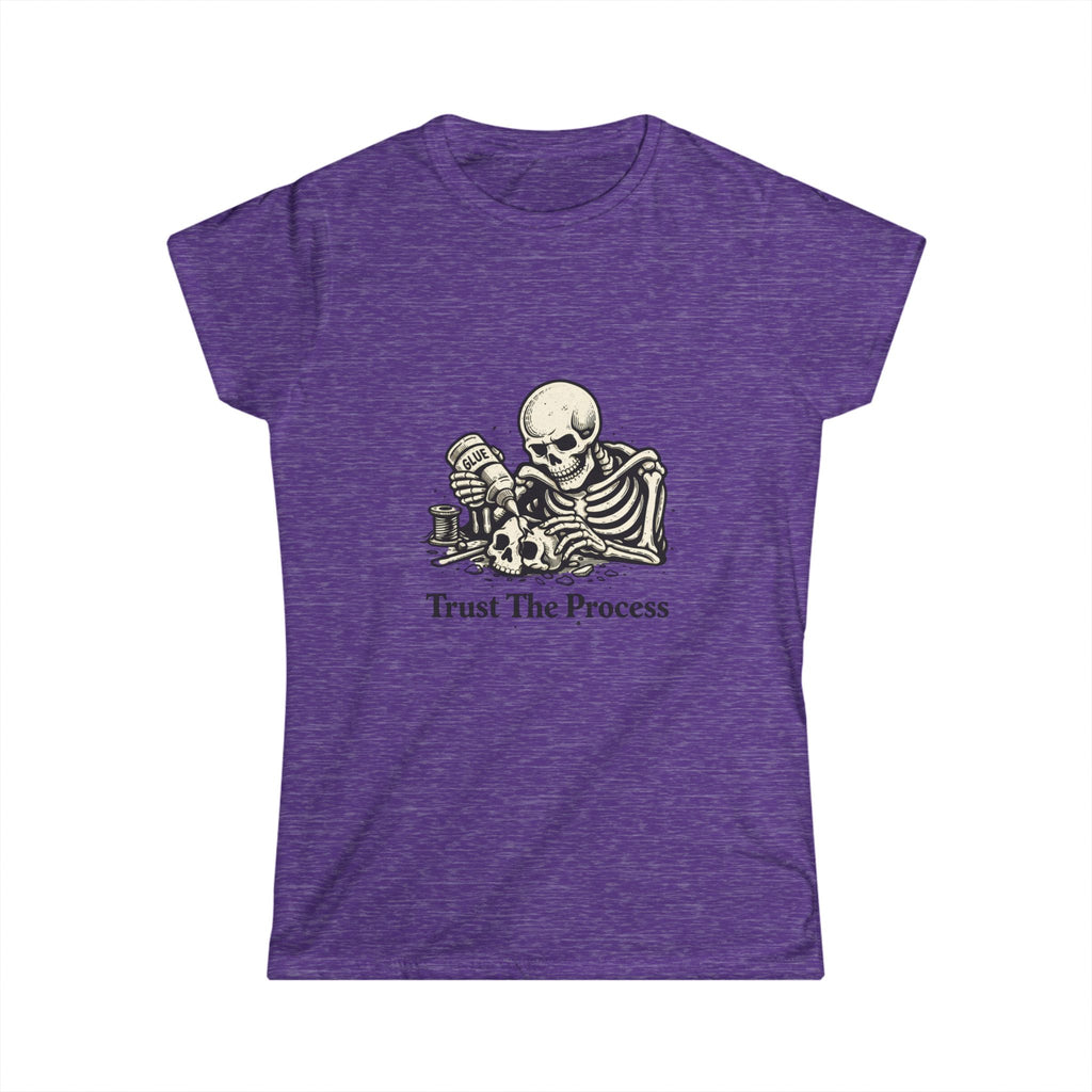 Trust The Process Skeleton Tee