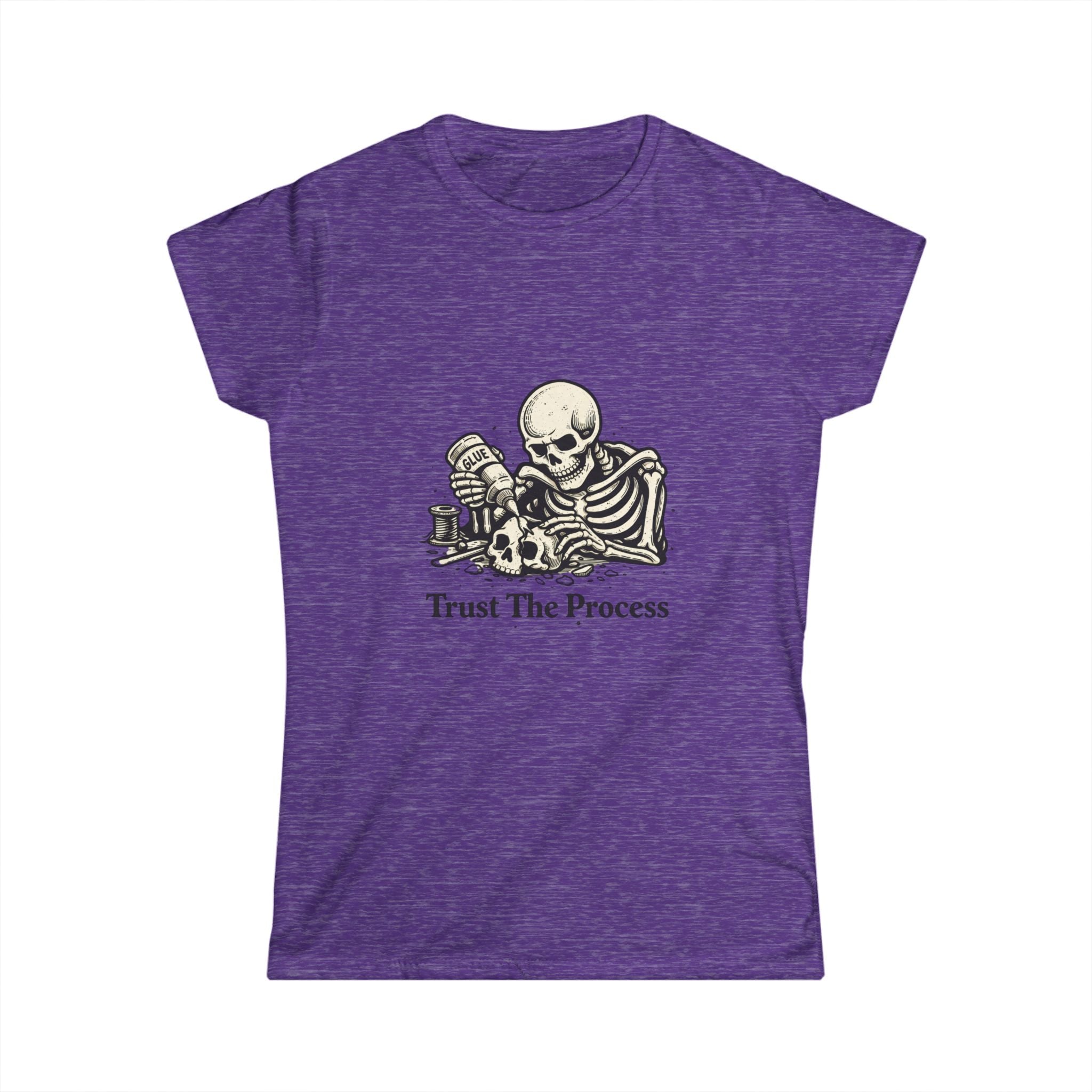 Trust The Process Skeleton Tee