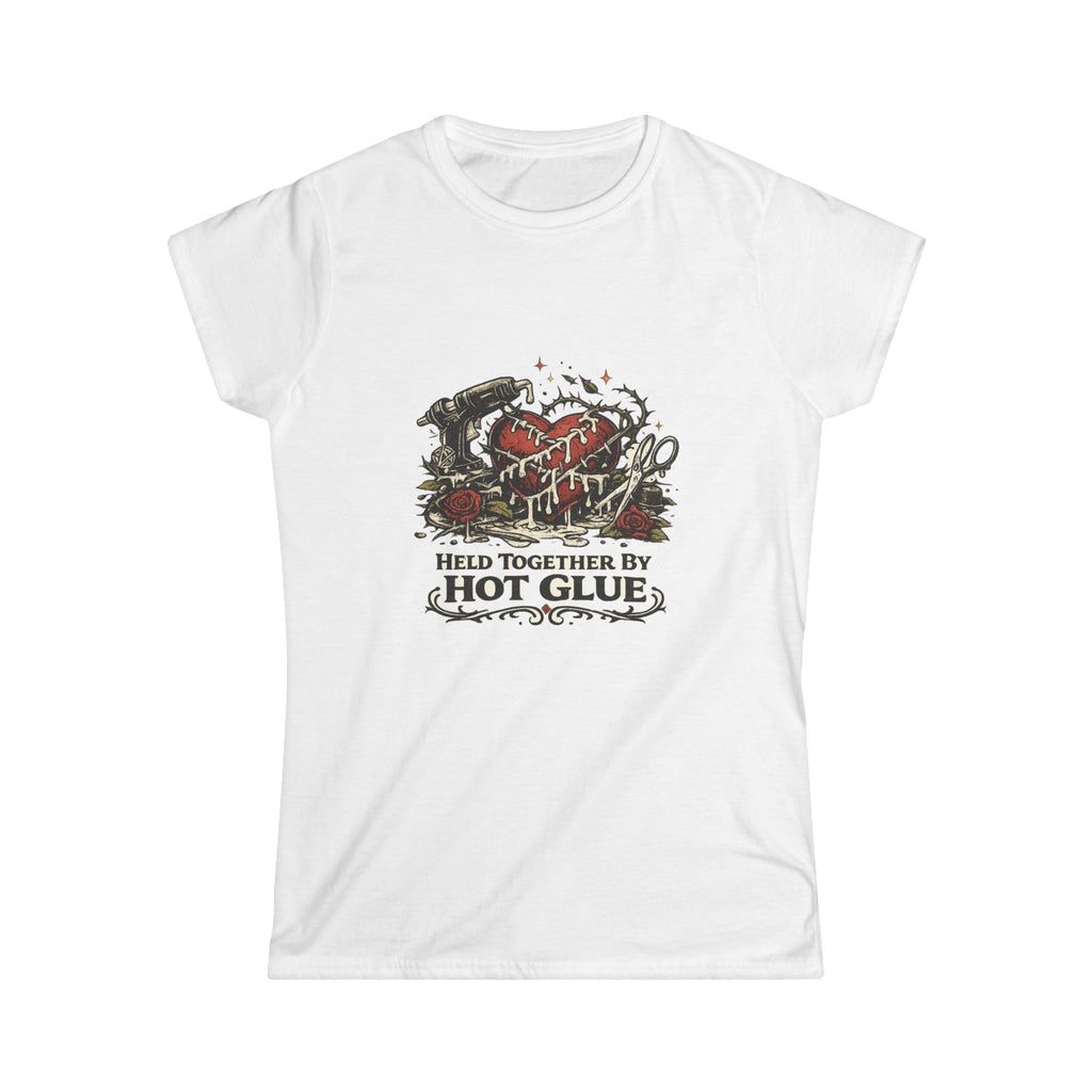 'Held Together by Hot Glue' Tee