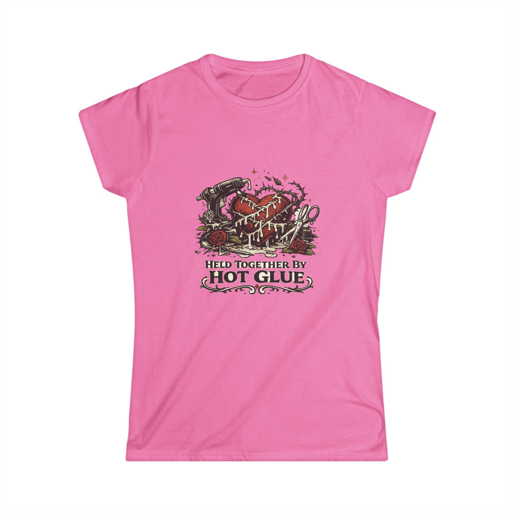 'Held Together by Hot Glue' Tee