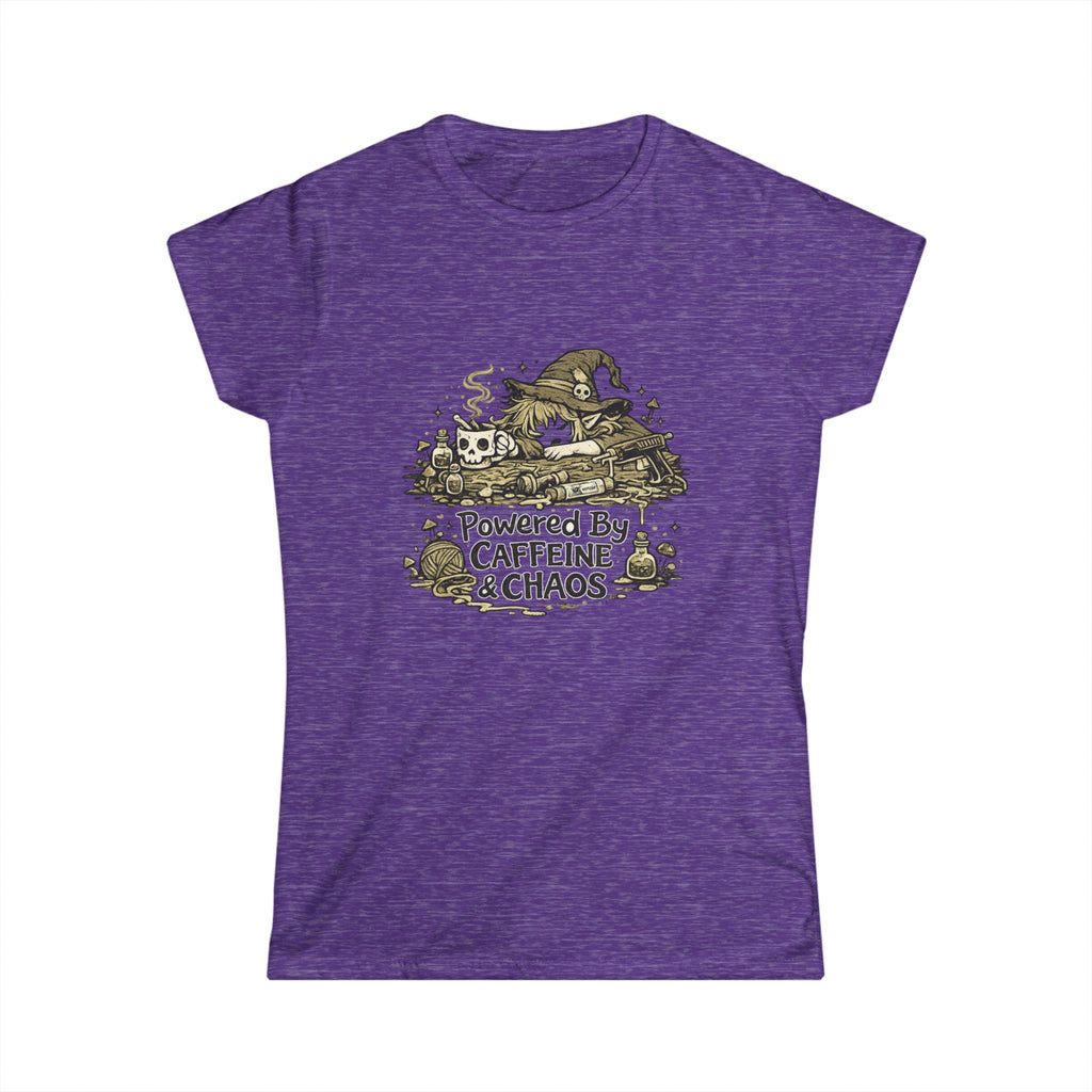 "Powered by Caffeine & Chaos" Women's Tee