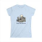 Trust The Process Skeleton Tee