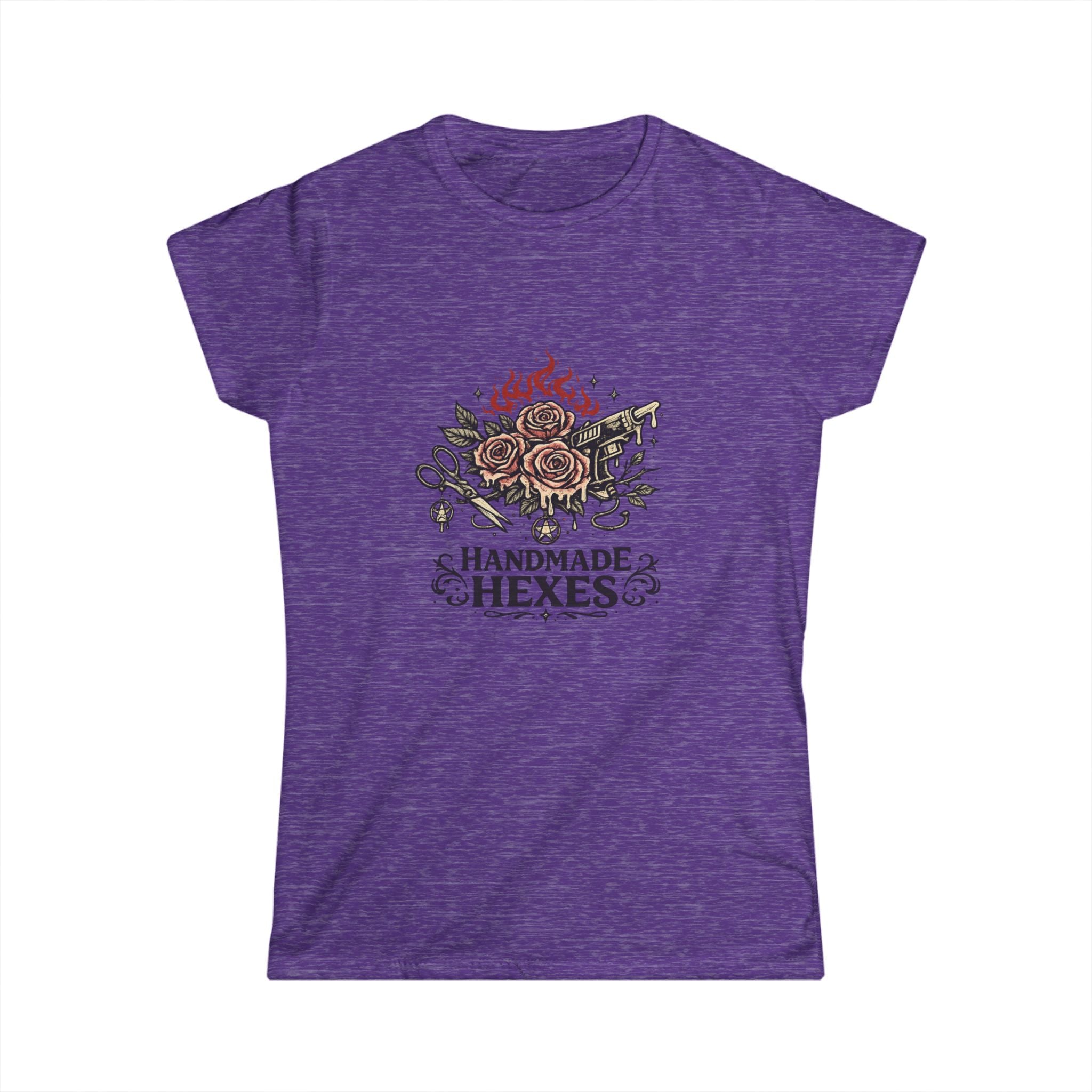 Handmade Hexes Floral Witch Tee
