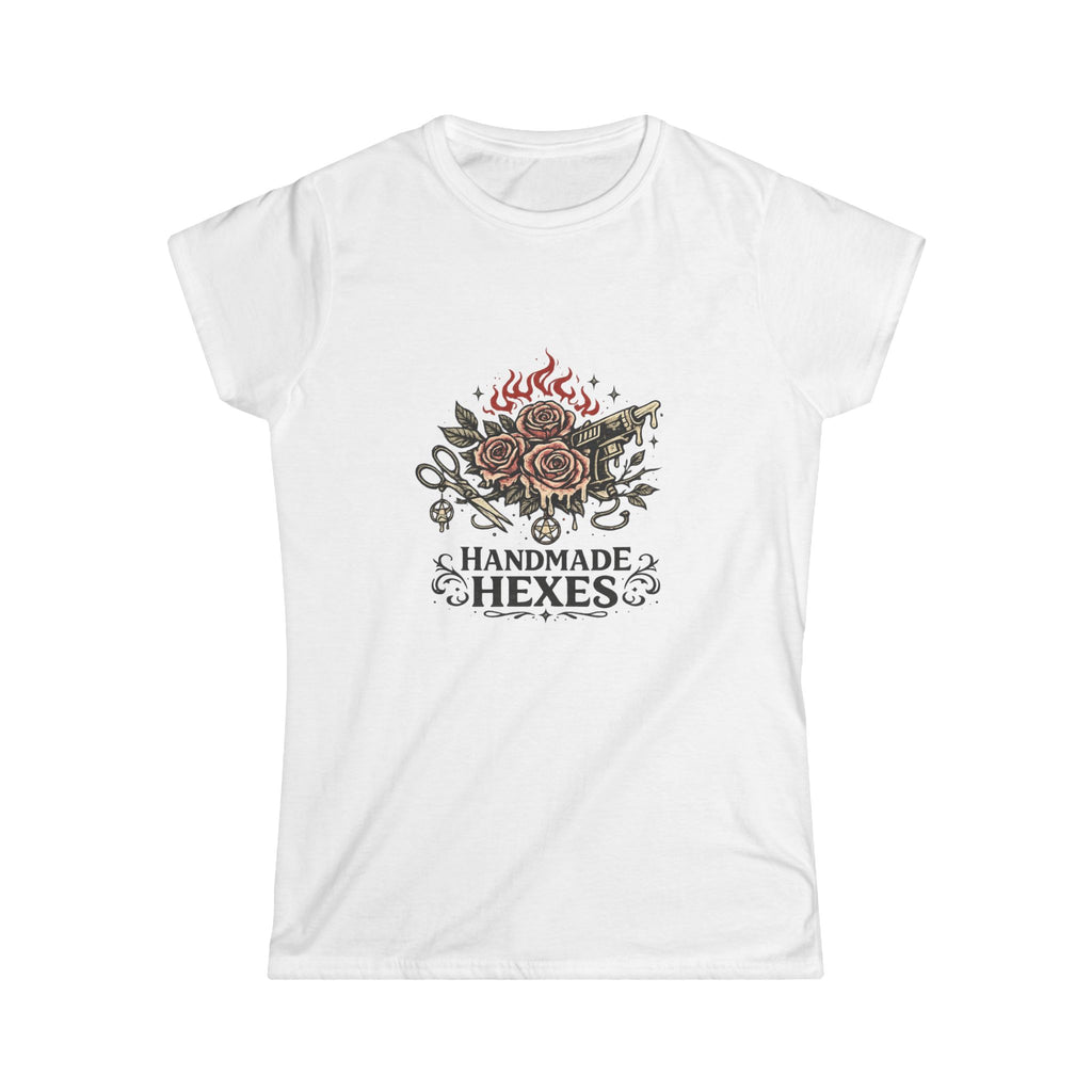 Handmade Hexes Floral Witch Tee