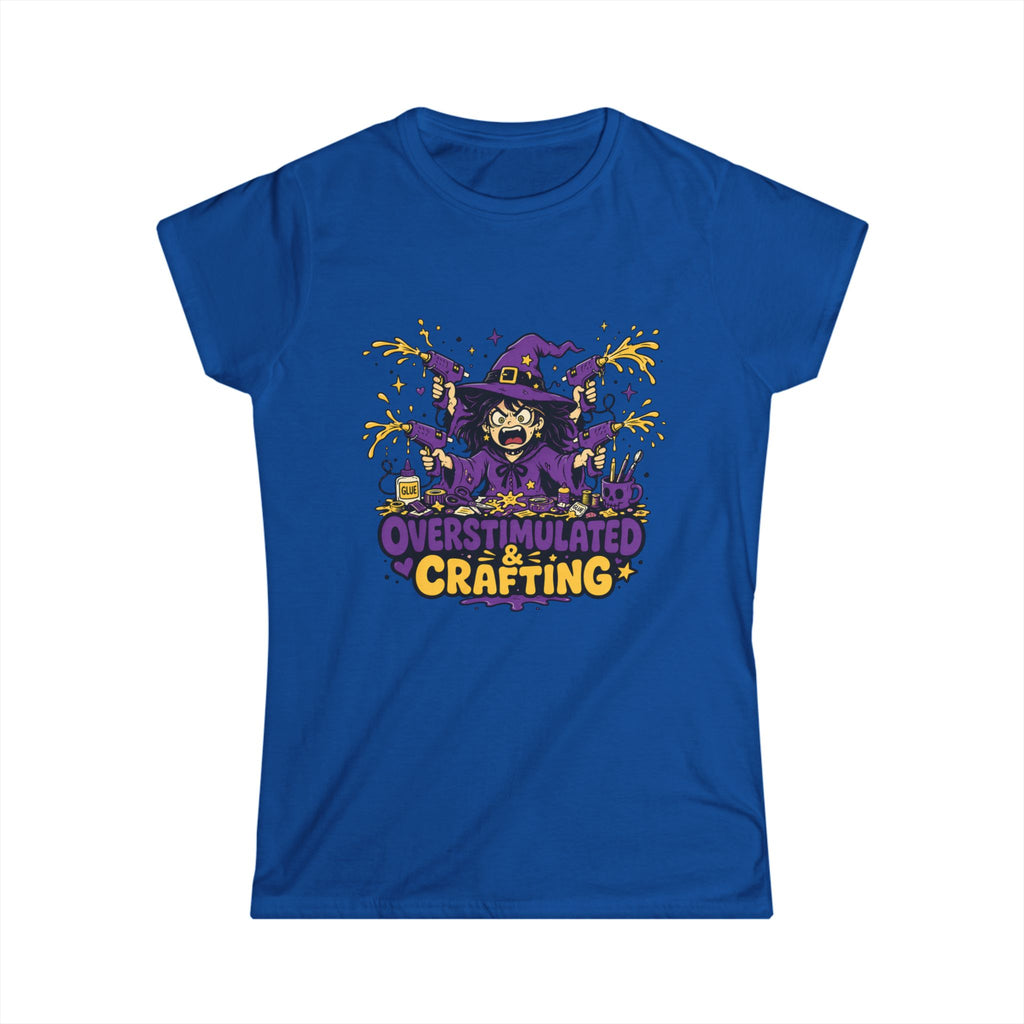 "Overstimulated & Crafting" Tee