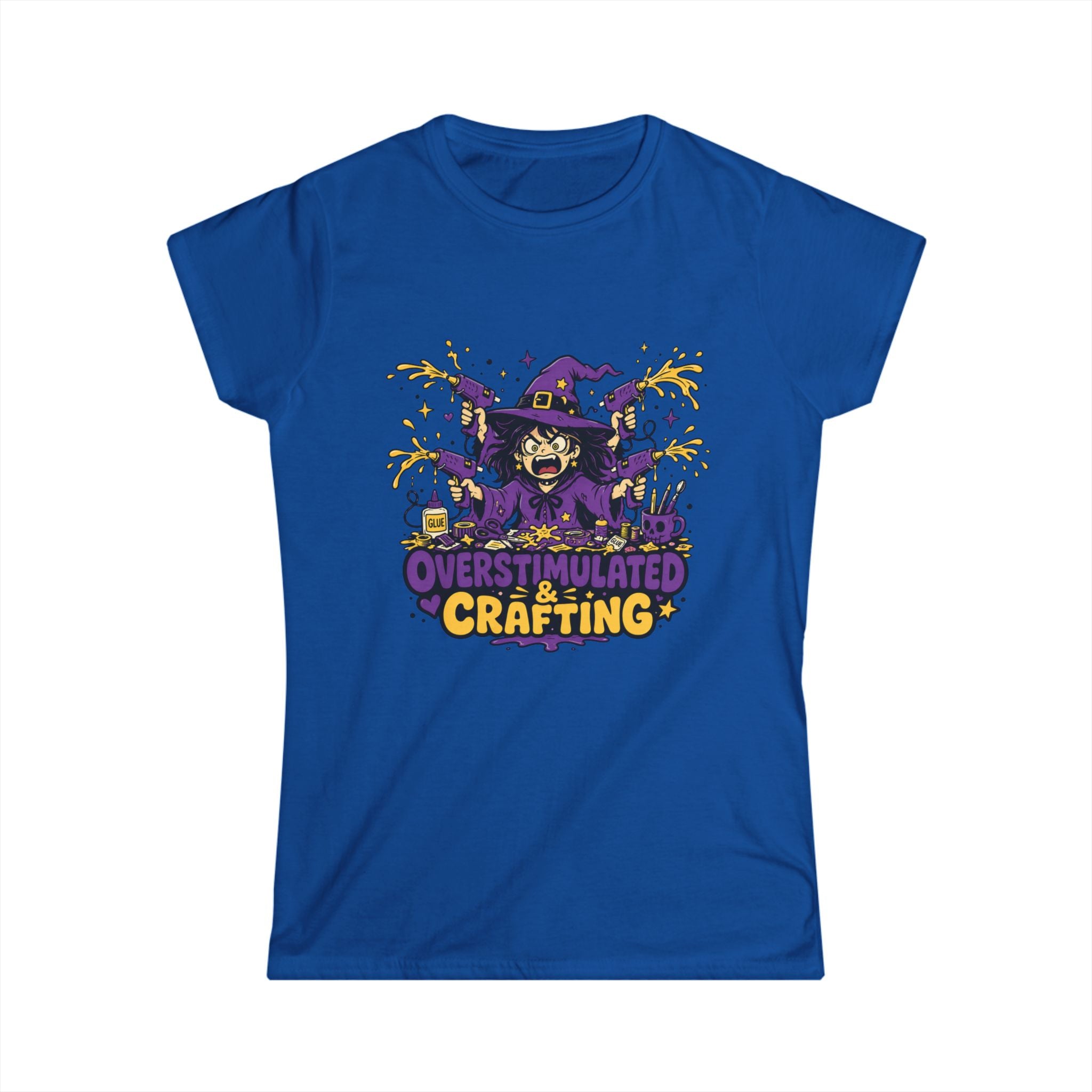"Overstimulated & Crafting" Tee