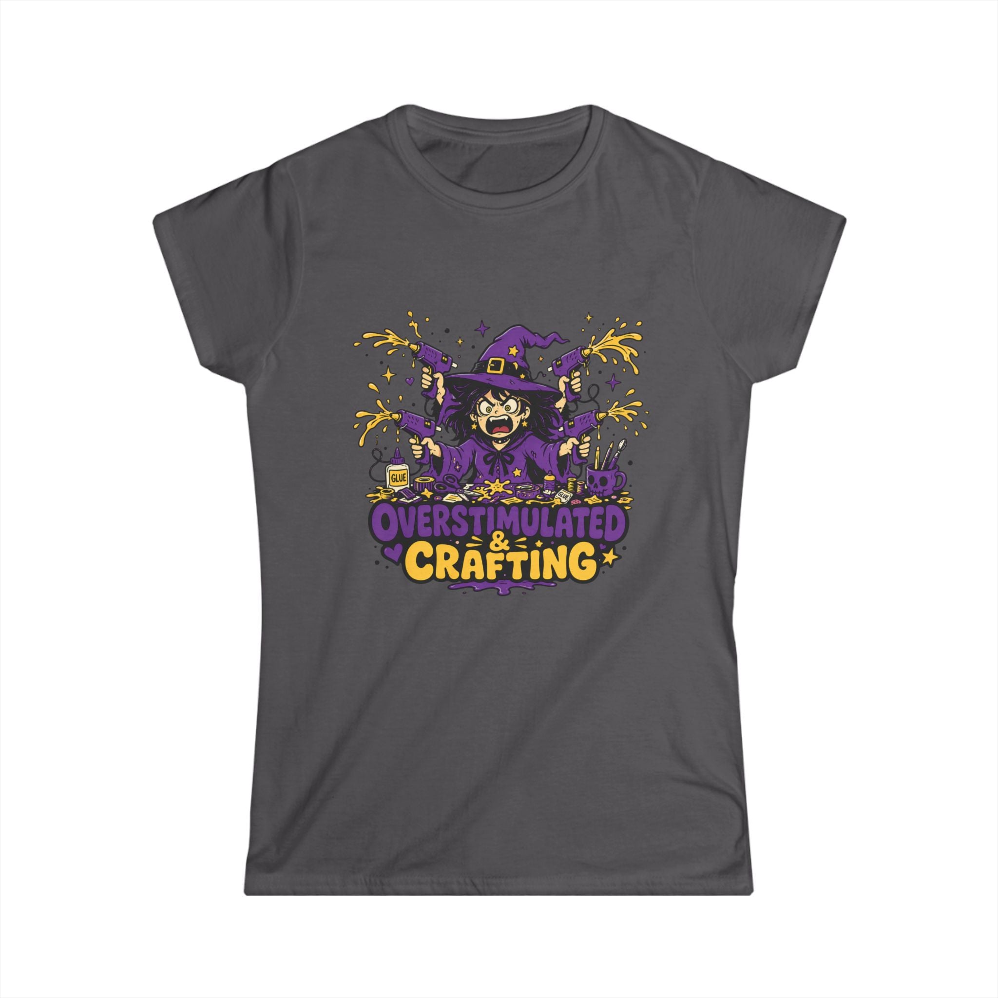 "Overstimulated & Crafting" Tee