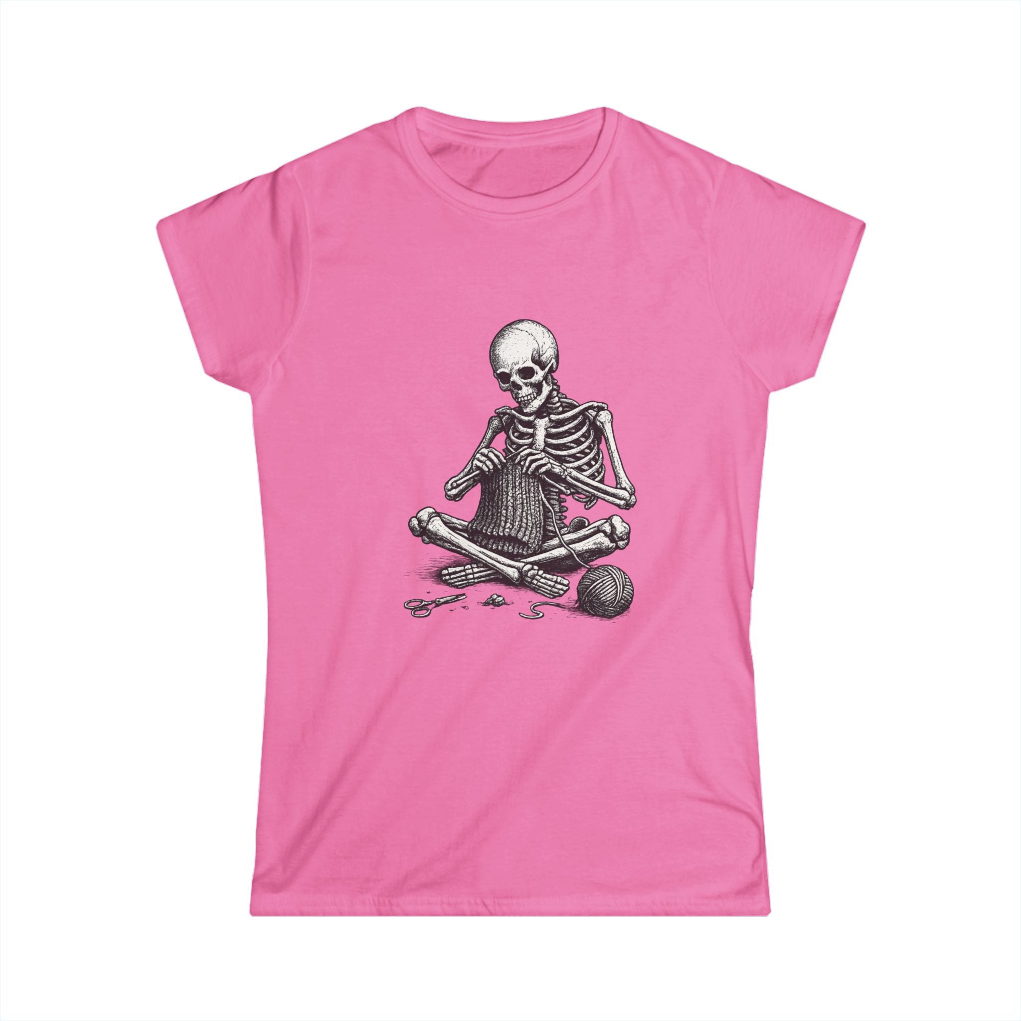 Skeleton Knitting Tee