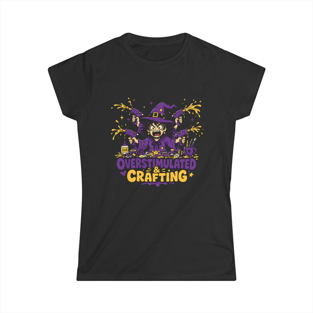 "Overstimulated & Crafting" Tee