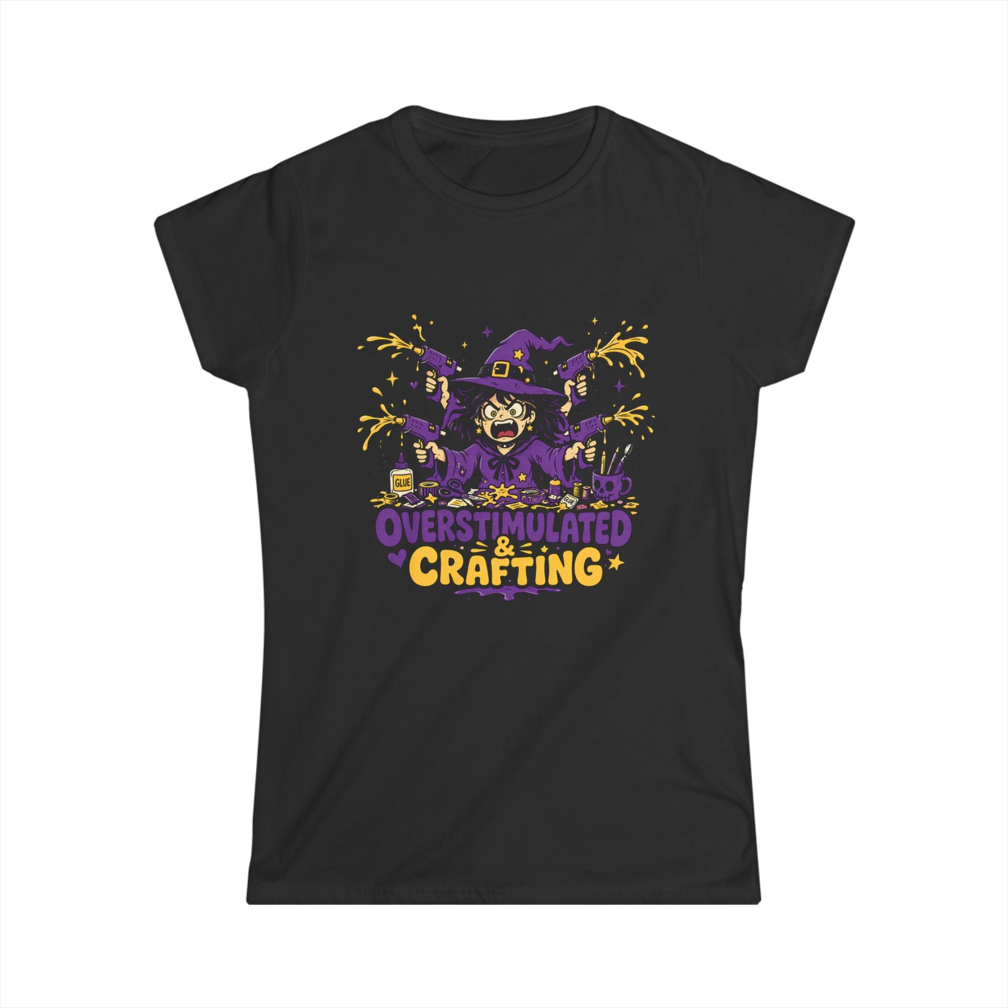 "Overstimulated & Crafting" Tee