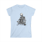 Skeleton Knitting Tee