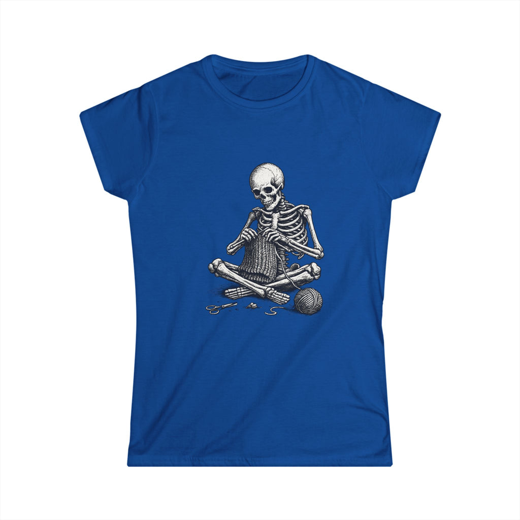 Skeleton Knitting Tee