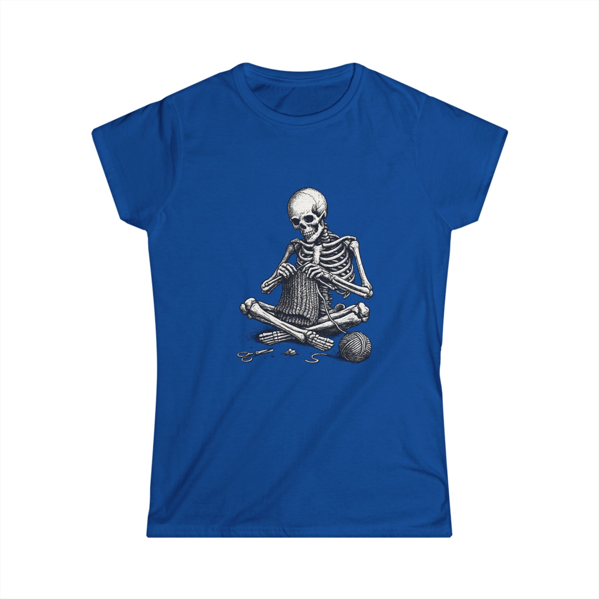 Skeleton Knitting Tee