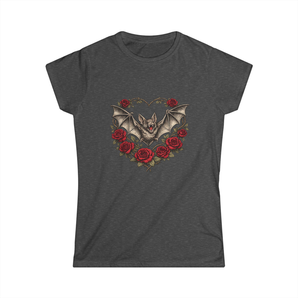 Gothic Bat Heart Tee