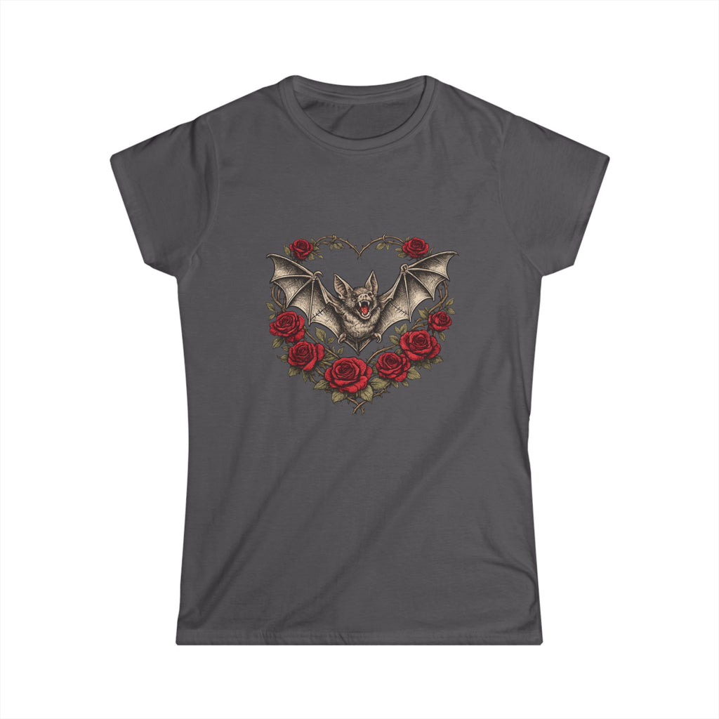 Gothic Bat Heart Tee