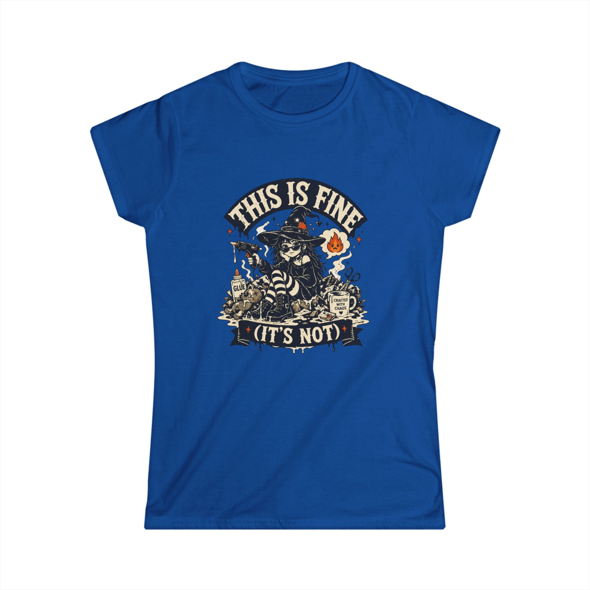 This Is Fine Witch Tee