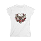 Gothic Bat Heart Tee