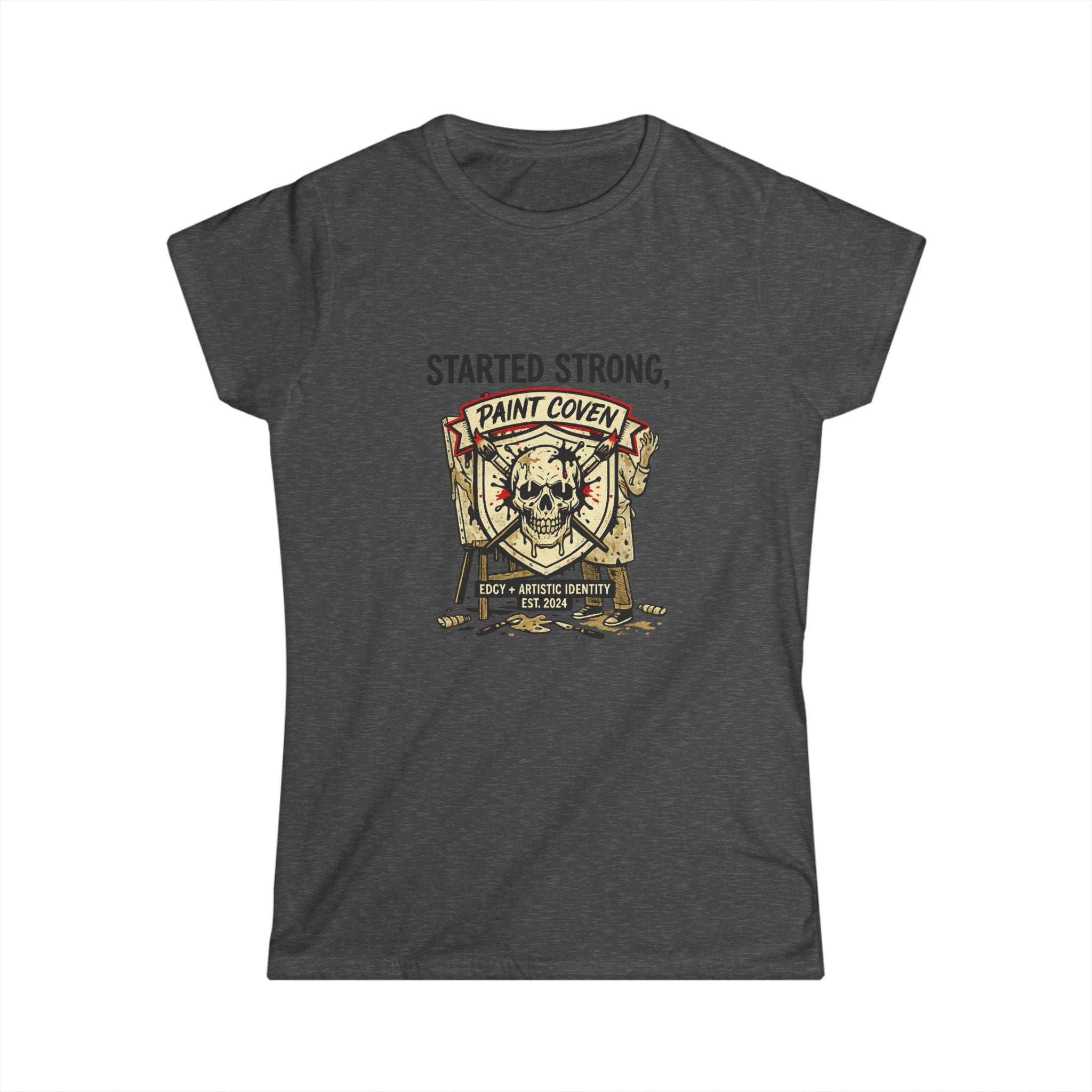 Started Strong Paint Coven Tee
