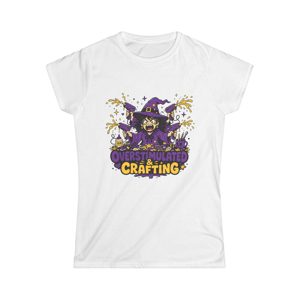 "Overstimulated & Crafting" Tee