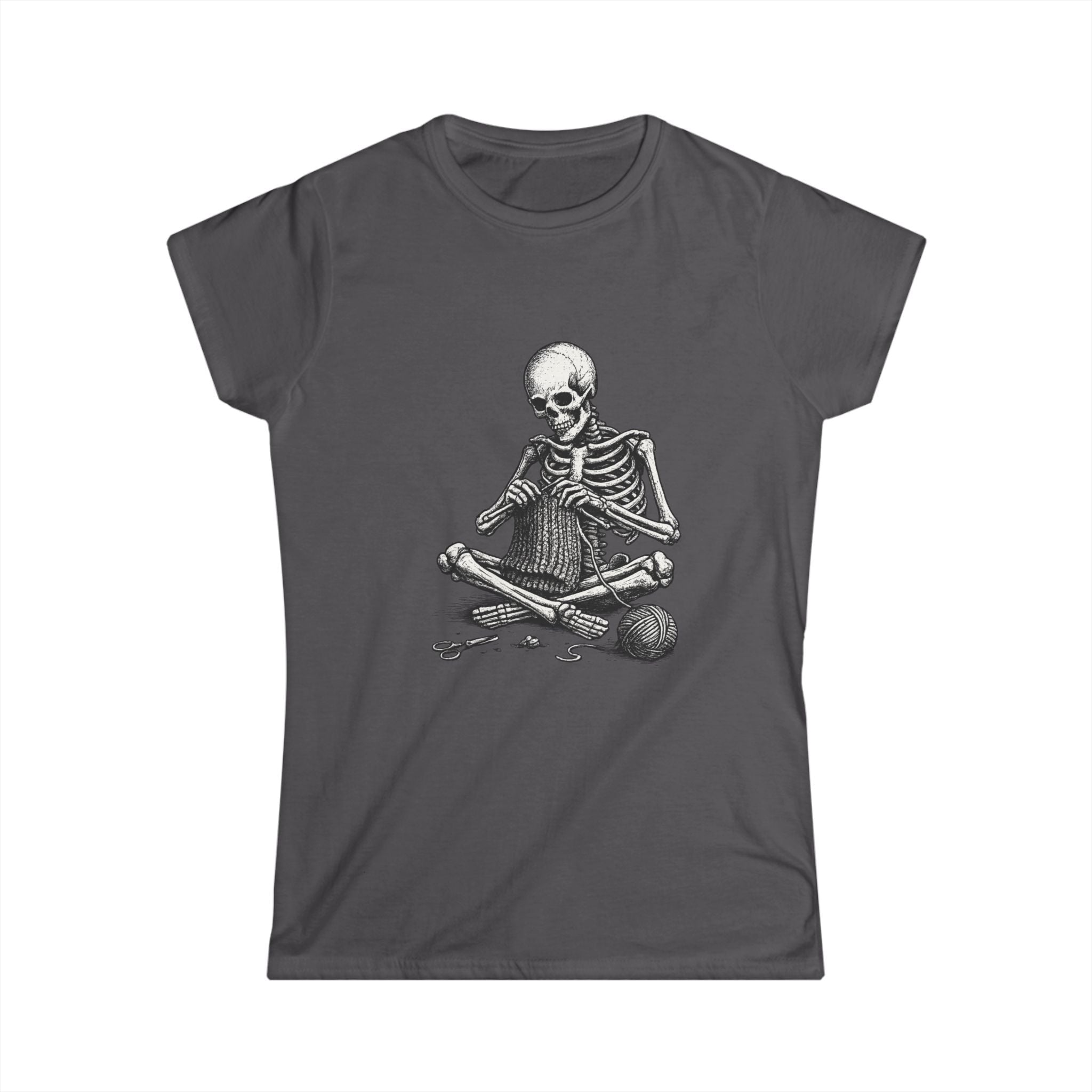 Skeleton Knitting Tee