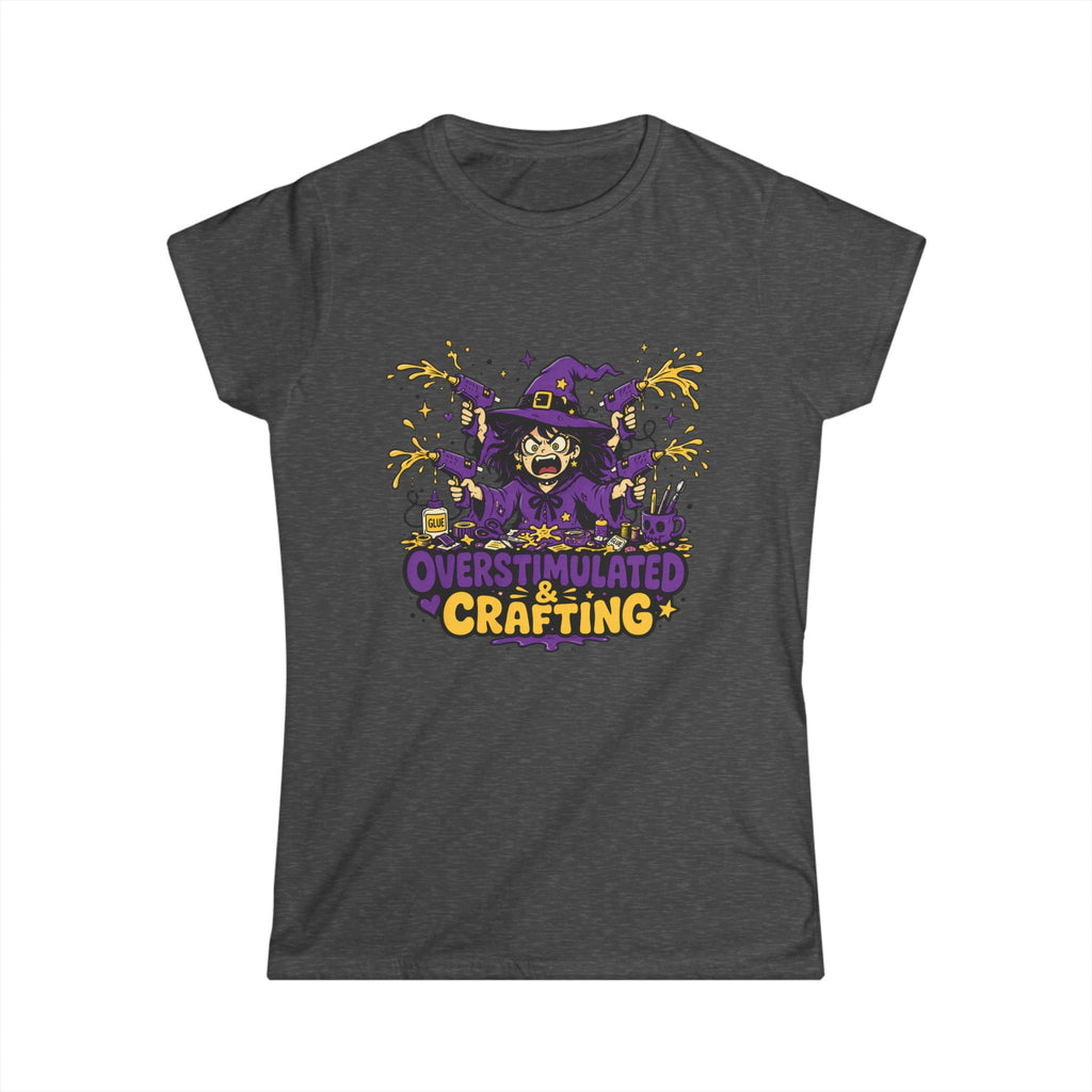 "Overstimulated & Crafting" Tee