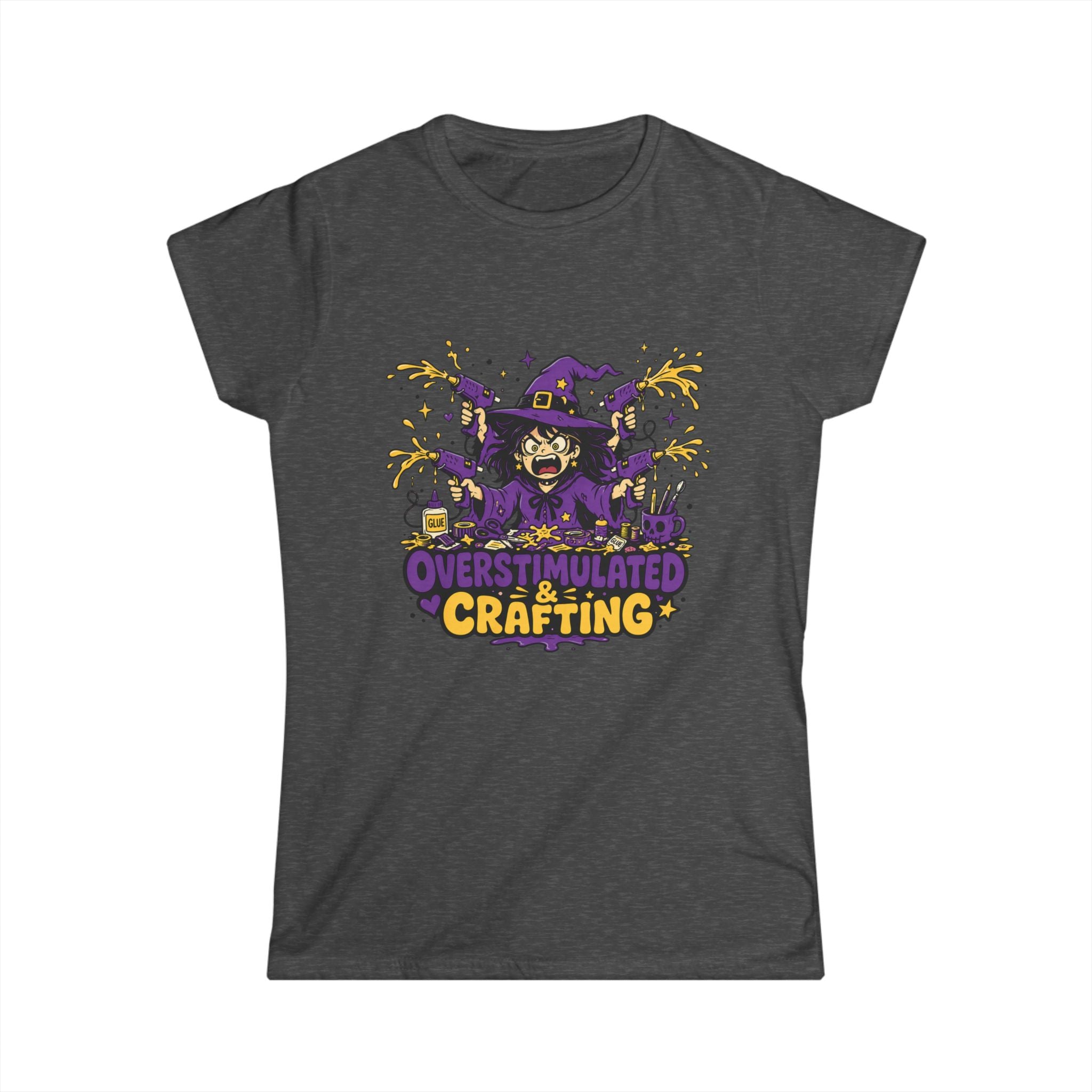 "Overstimulated & Crafting" Tee