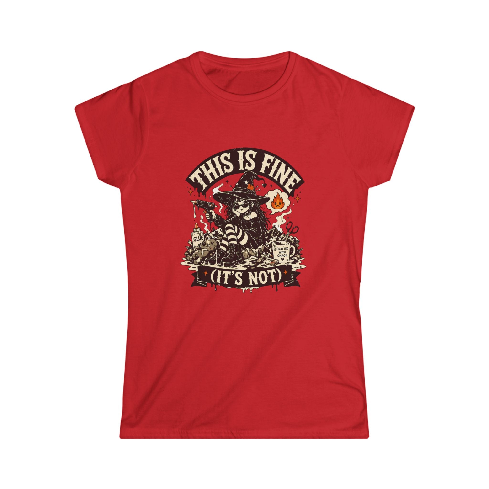 This Is Fine Witch Tee