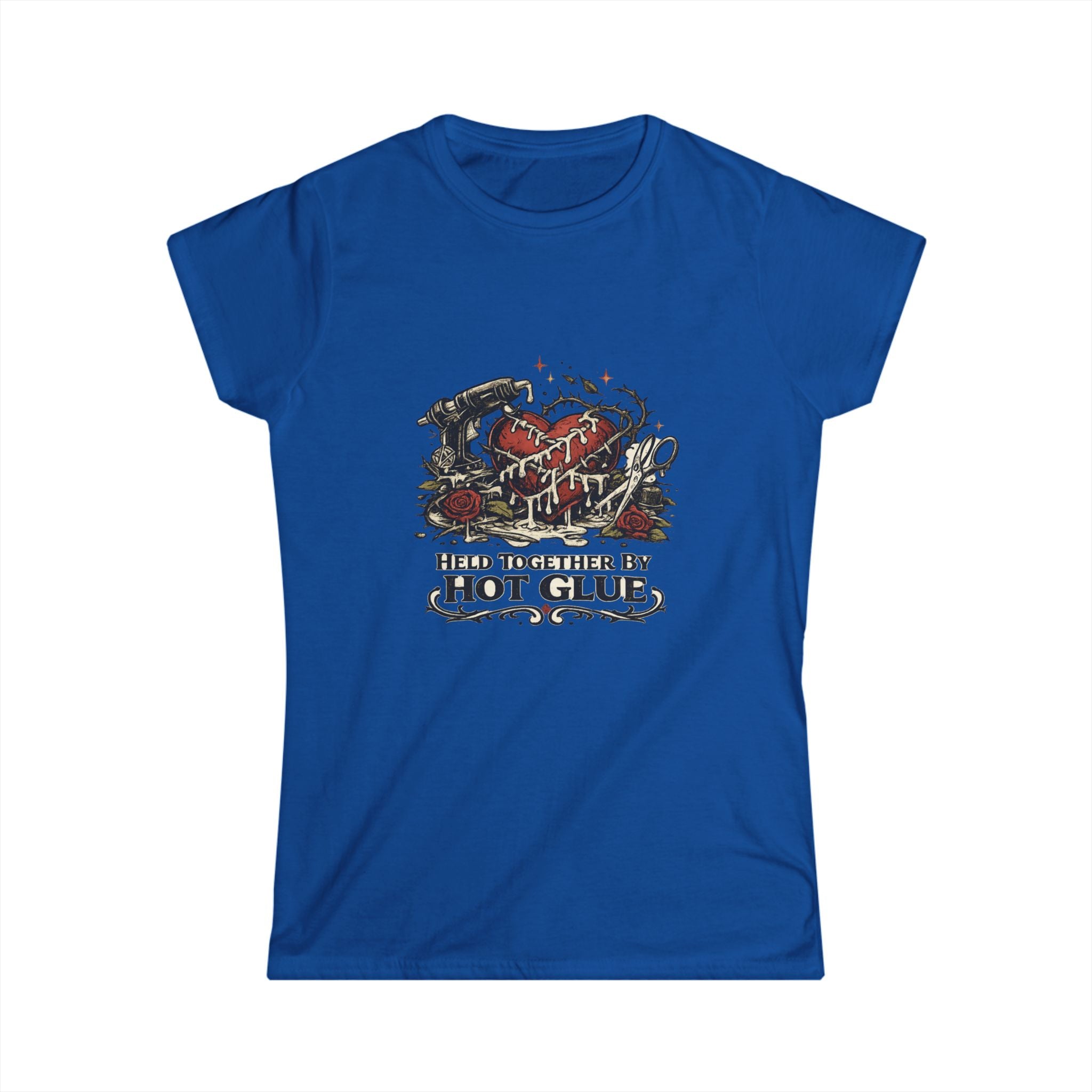 'Held Together by Hot Glue' Tee