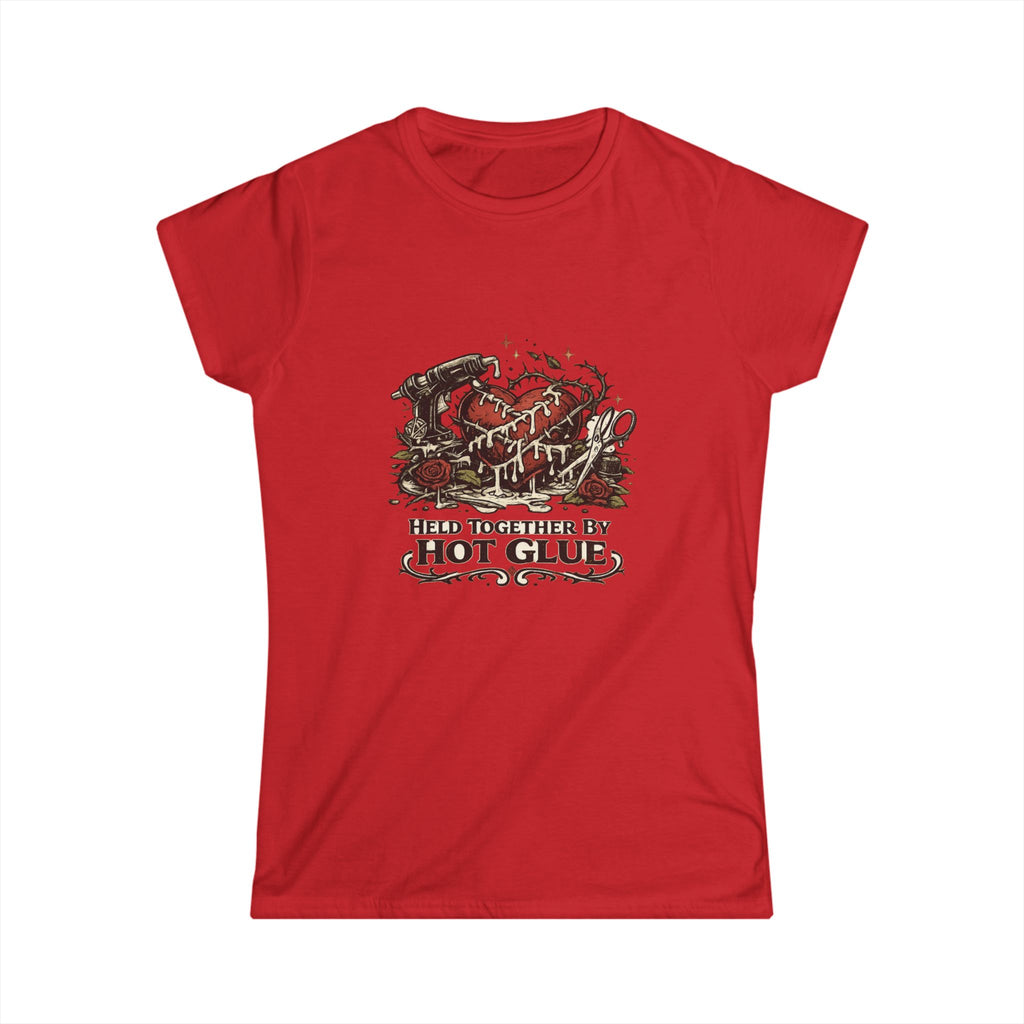 'Held Together by Hot Glue' Tee
