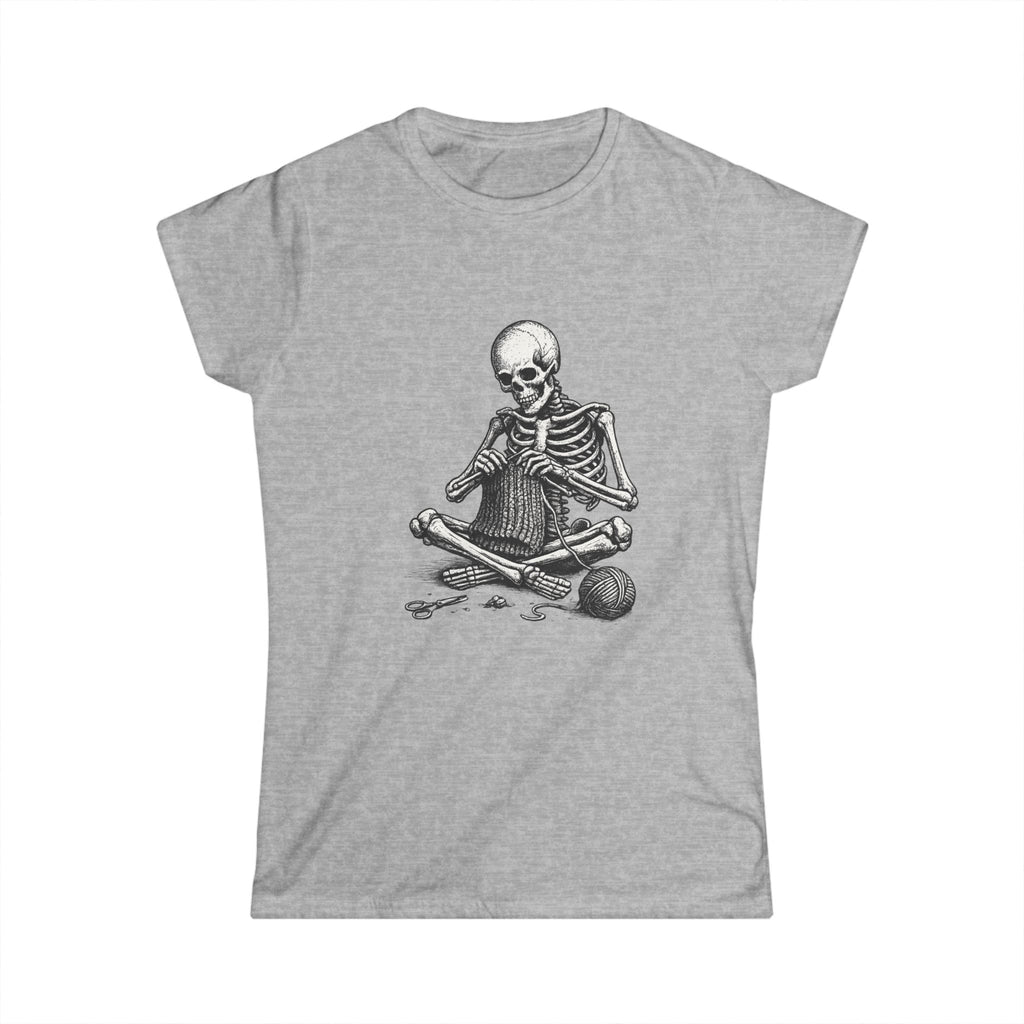 Skeleton Knitting Tee