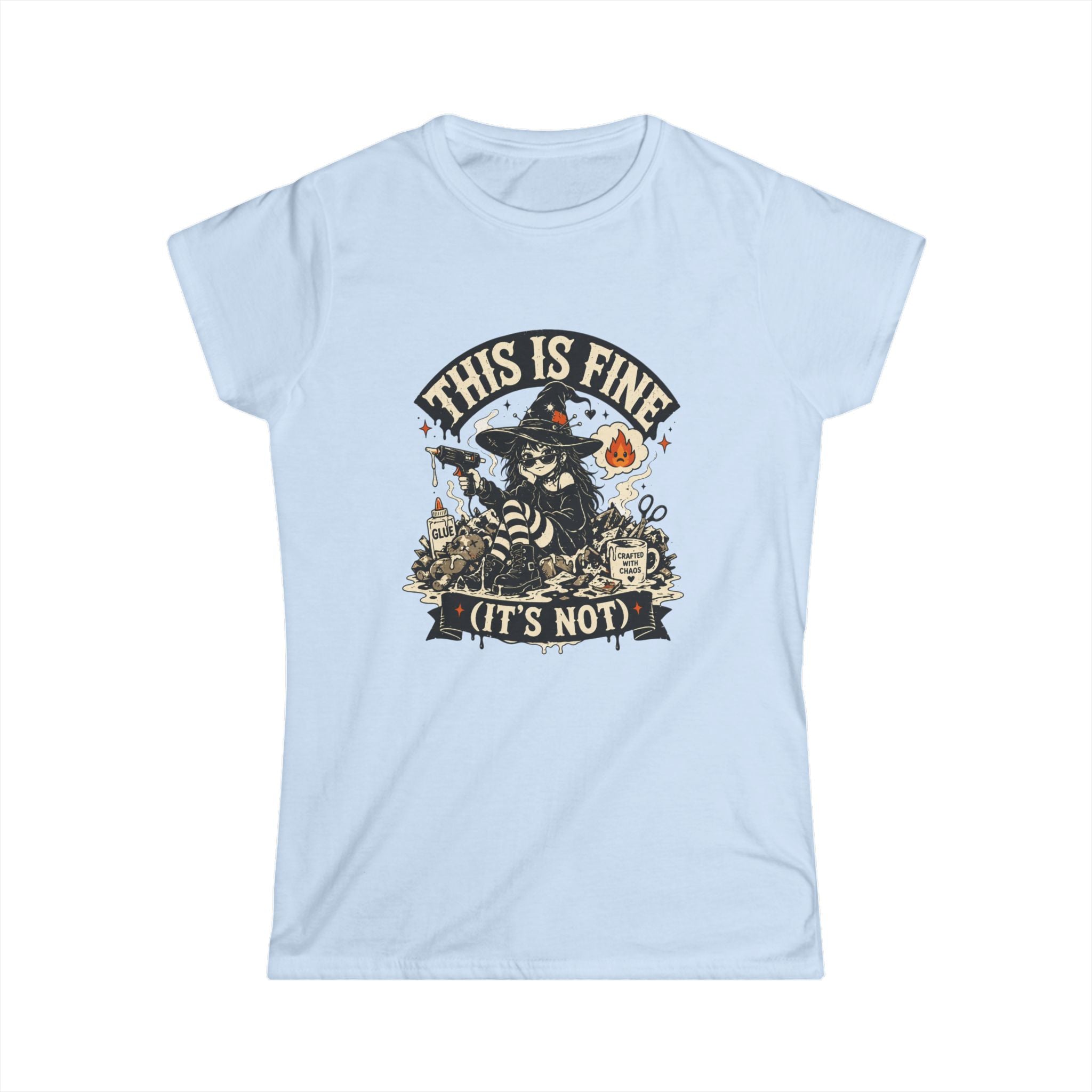 This Is Fine Witch Tee