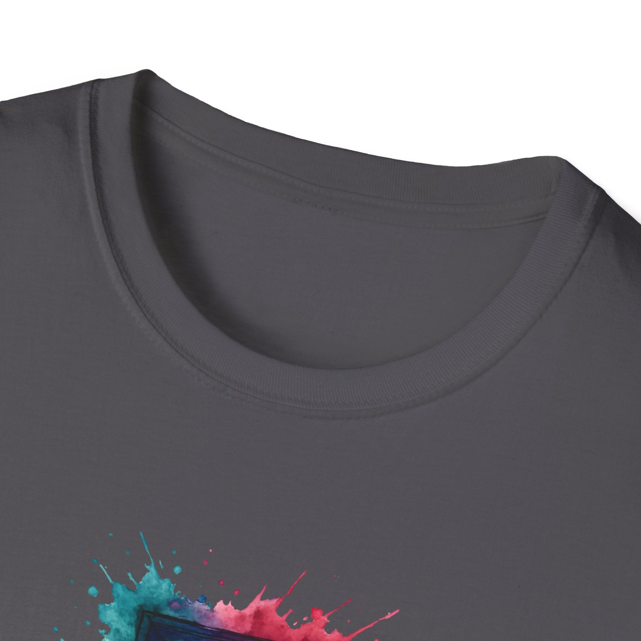 Rainbow Watercolor Frame T-Shirt