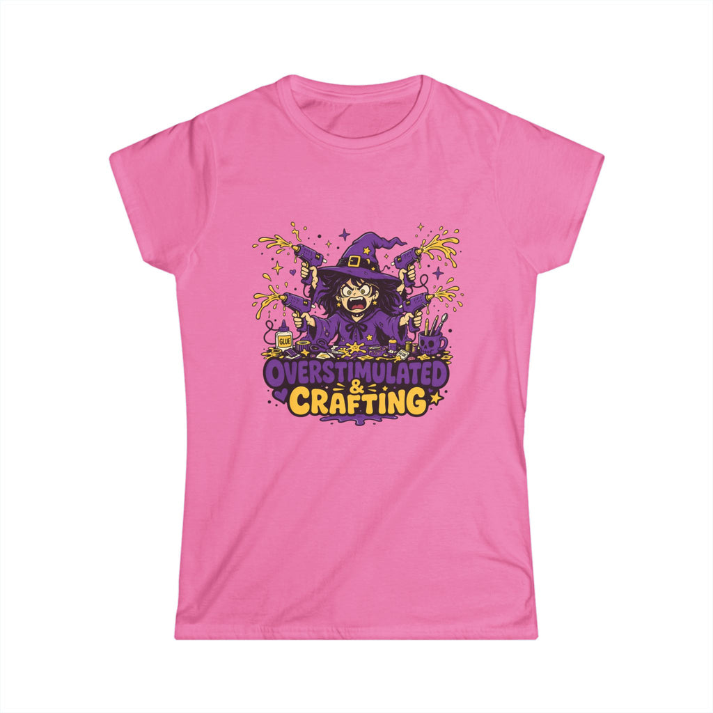 "Overstimulated & Crafting" Tee