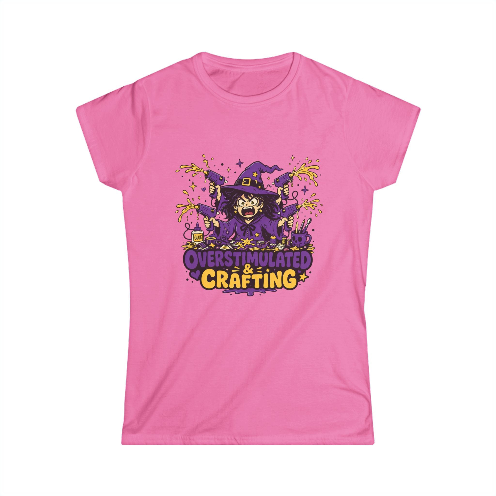 "Overstimulated & Crafting" Tee