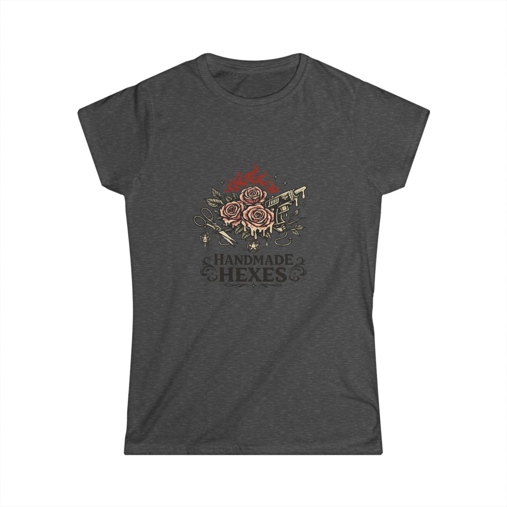 Handmade Hexes Floral Witch Tee