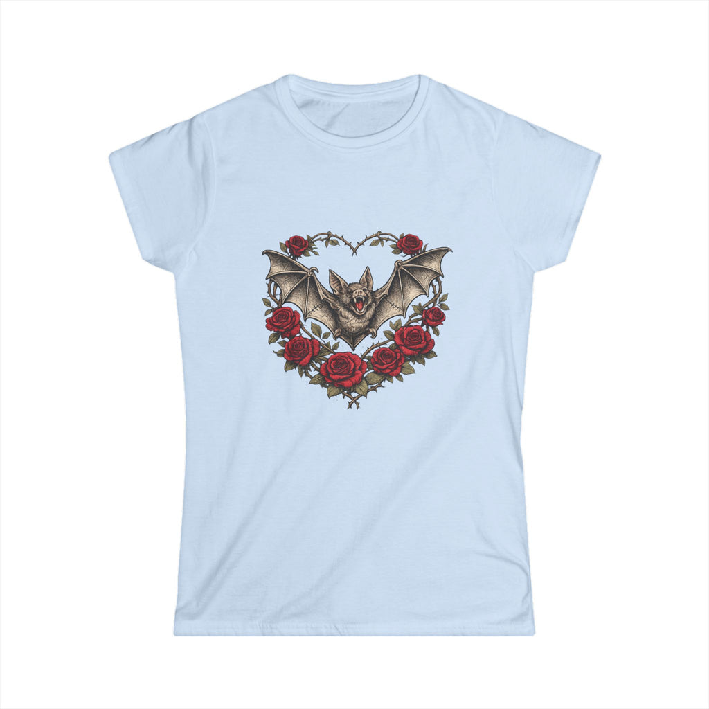 Gothic Bat Heart Tee