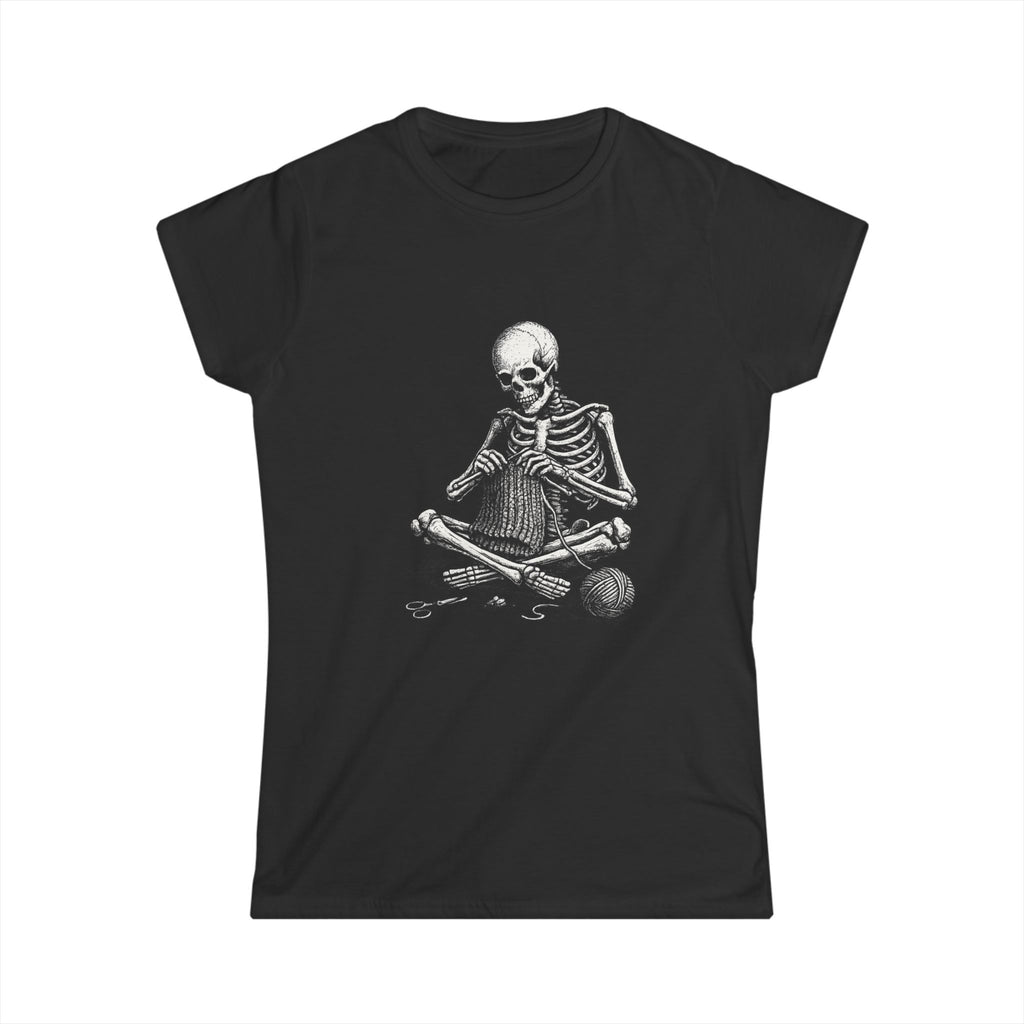 Skeleton Knitting Tee