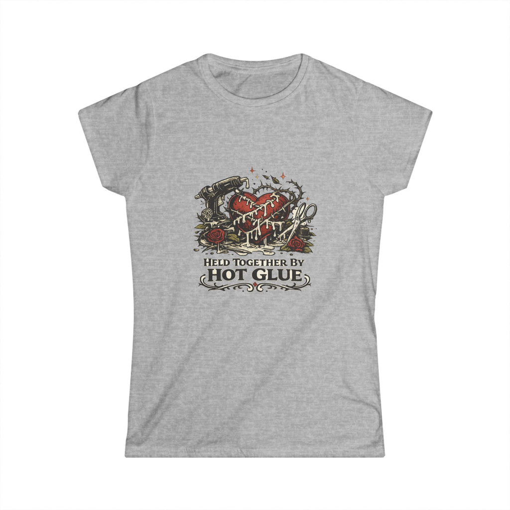 'Held Together by Hot Glue' Tee