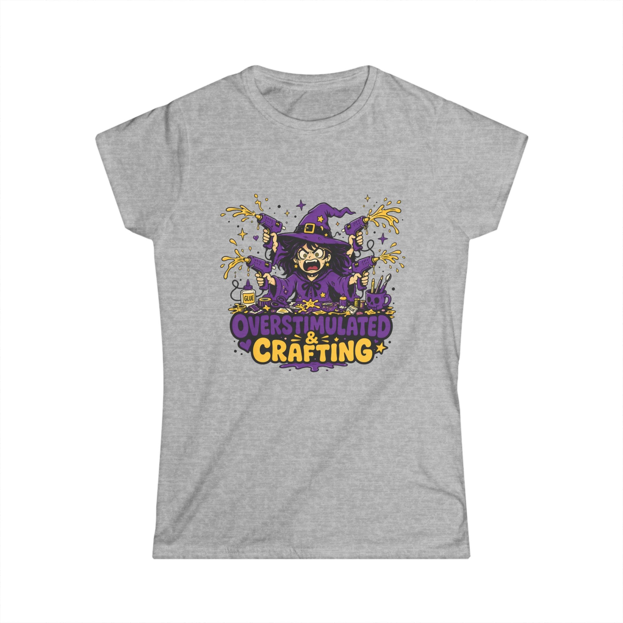"Overstimulated & Crafting" Tee